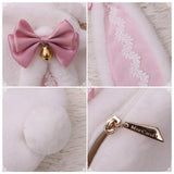 lutaotie Small Bowtie Bunny Ear Shoulder Bag