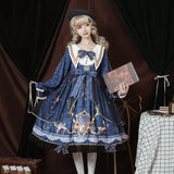 lutaotie Midnight Fantasy Fairycore Dress