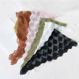 lutaotie Cottagecore Spring Hair Handkerchief Accessory