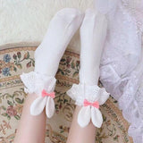 lutaotie Bunny Bright Fairycore Socks