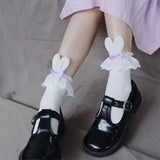 lutaotie Bunny Bright Fairycore Socks