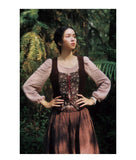 lutaotie Fairy Tale Adventure Cottagecore Corset Top