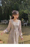 lutaotie Fairycore Mythical Tale Lace Dress