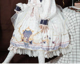 lutaotie Midnight Fantasy Fairycore Dress