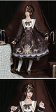 lutaotie Midnight Fantasy Fairycore Dress