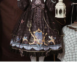 lutaotie Midnight Fantasy Fairycore Dress