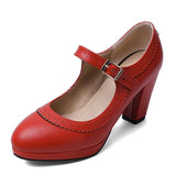 lutaotie Classic Sweet as Pie Cottagecore Shoes