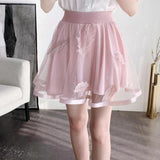 lutaotie Flounce Fairycore Skirt