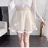 lutaotie Flounce Fairycore Skirt