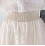 lutaotie Flounce Fairycore Skirt