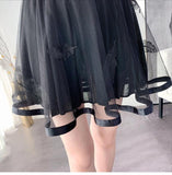 lutaotie Flounce Fairycore Skirt