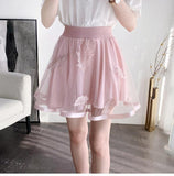 lutaotie Flounce Fairycore Skirt