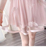 lutaotie Flounce Fairycore Skirt