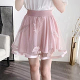 lutaotie Flounce Fairycore Skirt