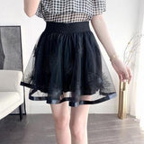 lutaotie Flounce Fairycore Skirt