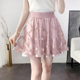 lutaotie Flounce Fairycore Skirt