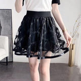 lutaotie Flounce Fairycore Skirt