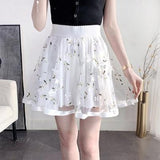 lutaotie Flounce Fairycore Skirt