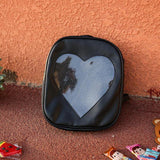 lutaotie Heart Window Slot Kawaii Backpack