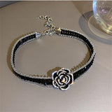 lutaotie Tale of the Black Rose Fairycore Choker