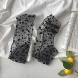 lutaotie Clear Speckles Fairycore Socks