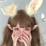 lutaotie Bunny Hop Fairycore Hair Accessory