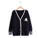 lutaotie Baby Bunny Gift Fairycore Sweater Top