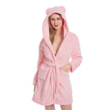 Winter Warm Pyjamas Women Onesies Fluffy Fleece Jumpsuits Sleepwear Overall Plus Size Hood Sets Pajamas For Women Adult