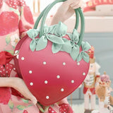 lutaotie Strawberry Dream Kawaii Cottagecore Hand Bag