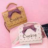 lutaotie Kawaii Cottagecore Cookie Shoulder or Hand Bag Purse