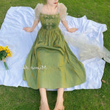 LoveFery Fairy of Clovers Fairycore Dress