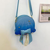 lutaotie Mermaid Traveller Fairycore Bag