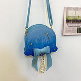 lutaotie Mermaid Traveller Fairycore Bag