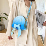 lutaotie Mermaid Traveller Fairycore Bag