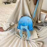 lutaotie Mermaid Traveller Fairycore Bag