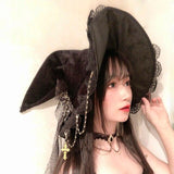 lutaotie Brilliant Night Fairycore Hat