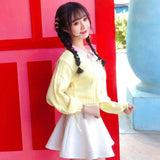 lutaotie Dandelion Puff Fairycore Sweater Top