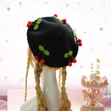 lutaotie Cerise Fairycore Hat