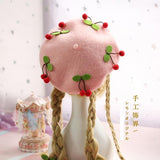 lutaotie Cerise Fairycore Hat