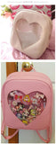 lutaotie Heart Window Slot Kawaii Backpack