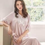 lutaotie Draped Flower Petals Fairycore Sleepwear