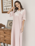 lutaotie Draped Flower Petals Fairycore Sleepwear