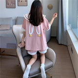 lutaotie Heavenly Bunny Fairycore Sleepwear Set