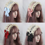 lutaotie Vintage Princesscore Hair Band