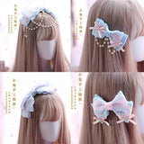 lutaotie Bubblegum Faire Fairycore Hair Accessories