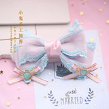 lutaotie Bubblegum Faire Fairycore Hair Accessories