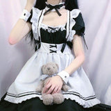 LoveFery Bows and Ruffles Maid Kawaii Cottagecore Dress