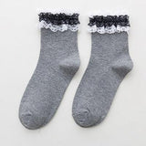 lutaotie Tina Dark Princesscore Lace Socks