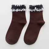 lutaotie Tina Dark Princesscore Lace Socks