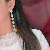 lutaotie Wisdom's Surprise Star Fairycore Earrings